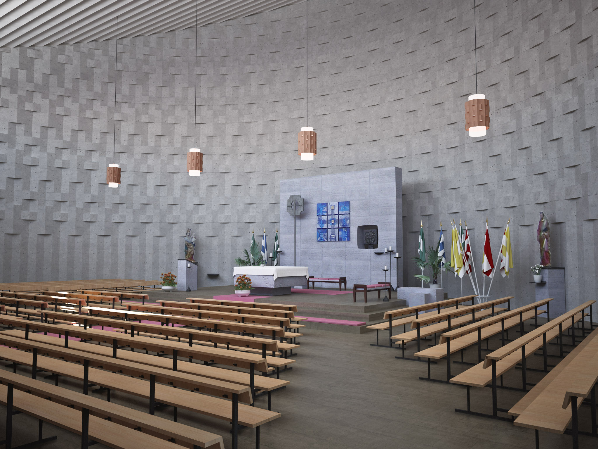 3D Interior, Kirche